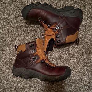 Women’s pyrenees keen Brown and Tan Hiking Boots